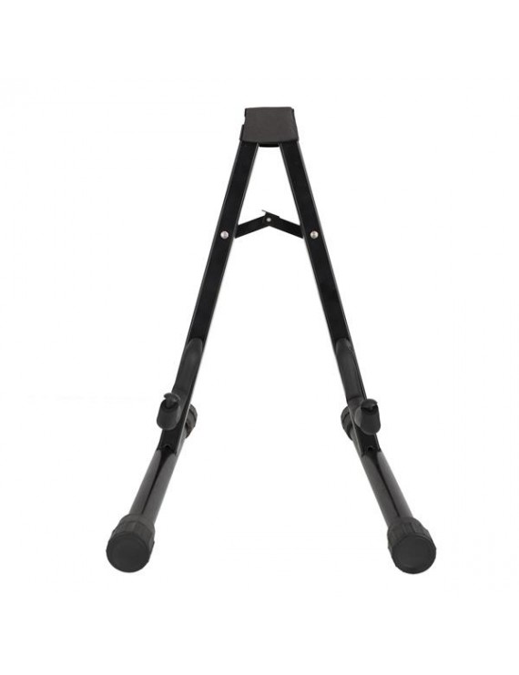 GHP Black Steel & Plastic Firm Solid Support Adjustable & Folding 1/8-4/4 Cello Stand 